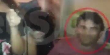 Momentos previos al triple homicidio, José Patricio Molina (39) había quedado registrado en un video tomado por su novia Mayra Soledad Bueno\u002E