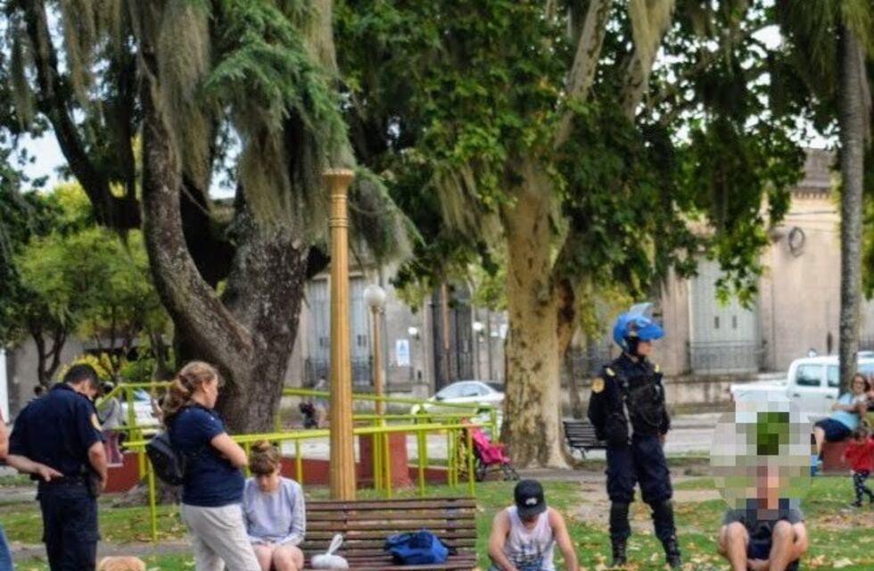 Siete jóvenes detenidos en Plaza San Martín por tenencia de marihuana