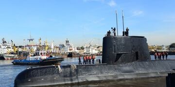 Submarino ARA San Juan\u002E (AFP)