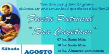 Fiesta de San Cayetano en Puerto Iguazú.