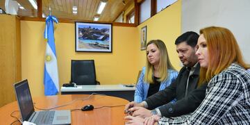 Ferreyra mantuvo un encuentro con Serguei Shpilko