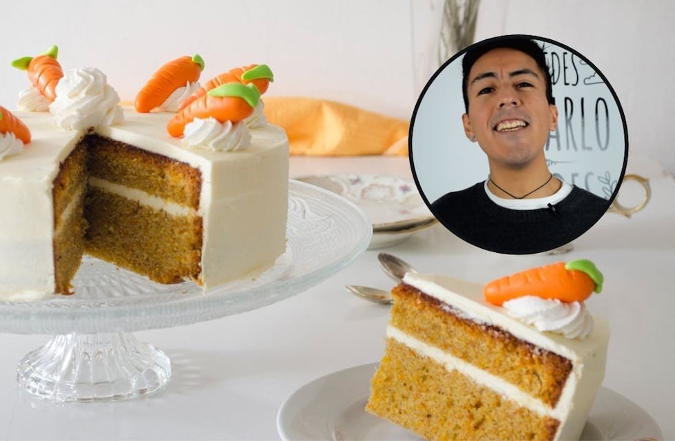 Los secretos de Matías Chavero para hacer la mejor carrot cake