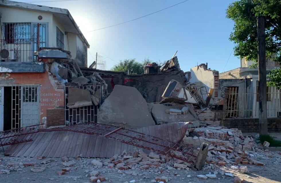 Córdoba: se derrumbó una casa en Villa el Libertador
