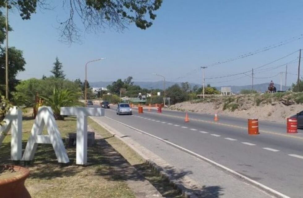 Comenzó la construcción del nudo vial sobre la Ruta 28 en Tanti