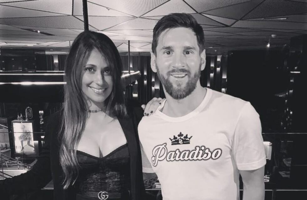 Messi y Antonela Roccuzzo compartieron una foto romántica en Arroyo Seco