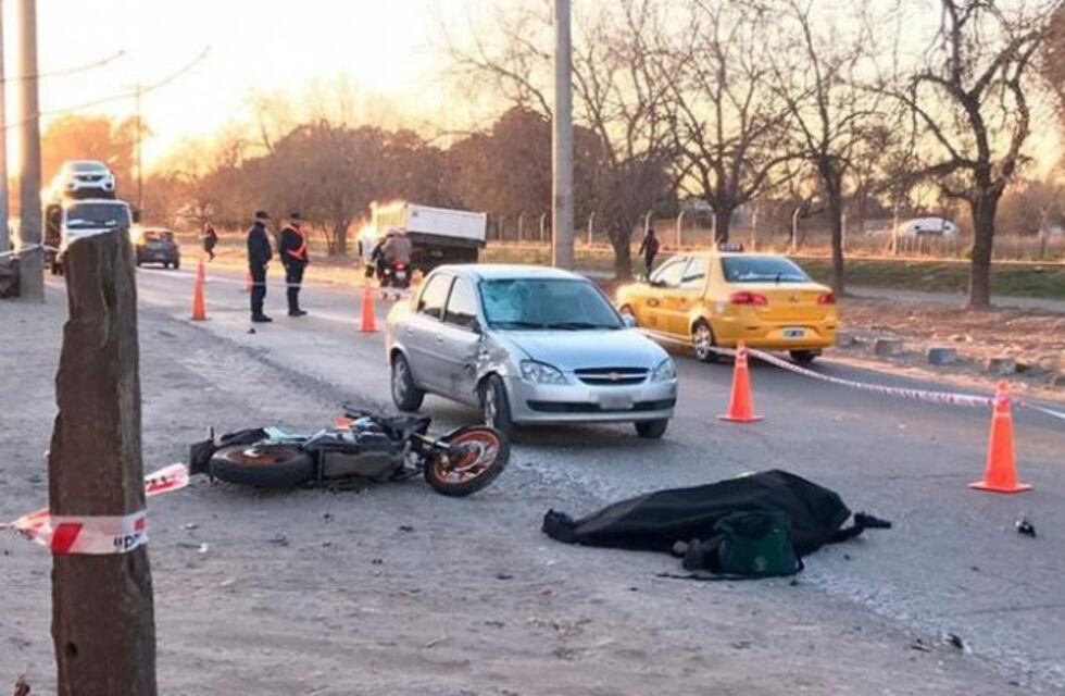 Murió un motociclista en avenida Las Malvinas de Córdoba