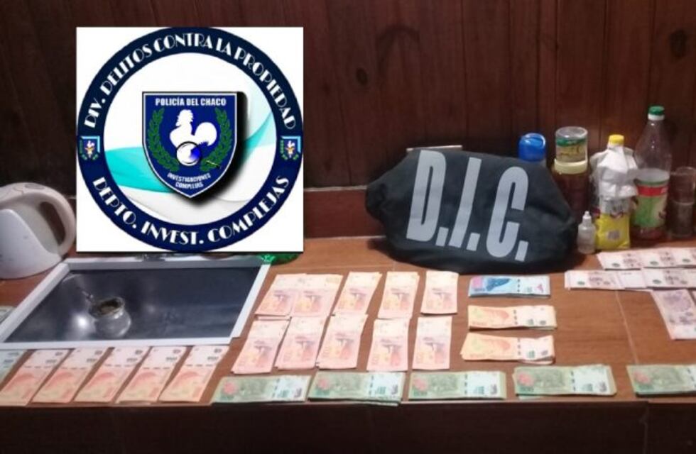 La Policía recuperó 80.000 pesos robados en un comercio