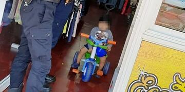 La Policía constató que los comercios estaban abiertos al público\u002E