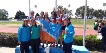 La gimnasia rítmica de Tierra del Fuego se llevó el oro en los Juegos Evita 2018