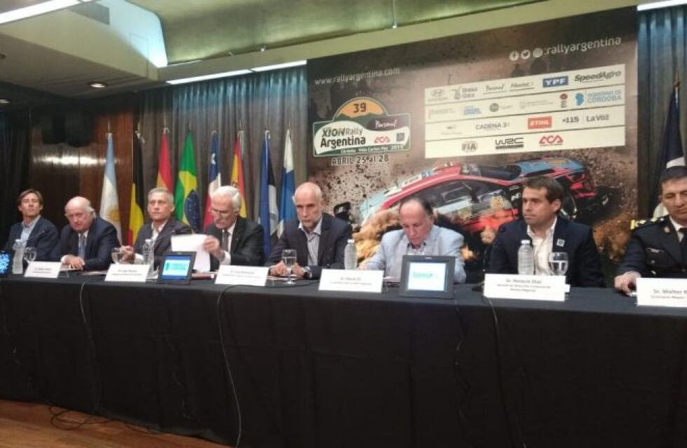 Avilés encabezó el lanzamiento del Rally Mundial en el ACA