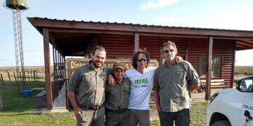 Javier Calamaro recorrió los Esteros del Iberá en Corrientes