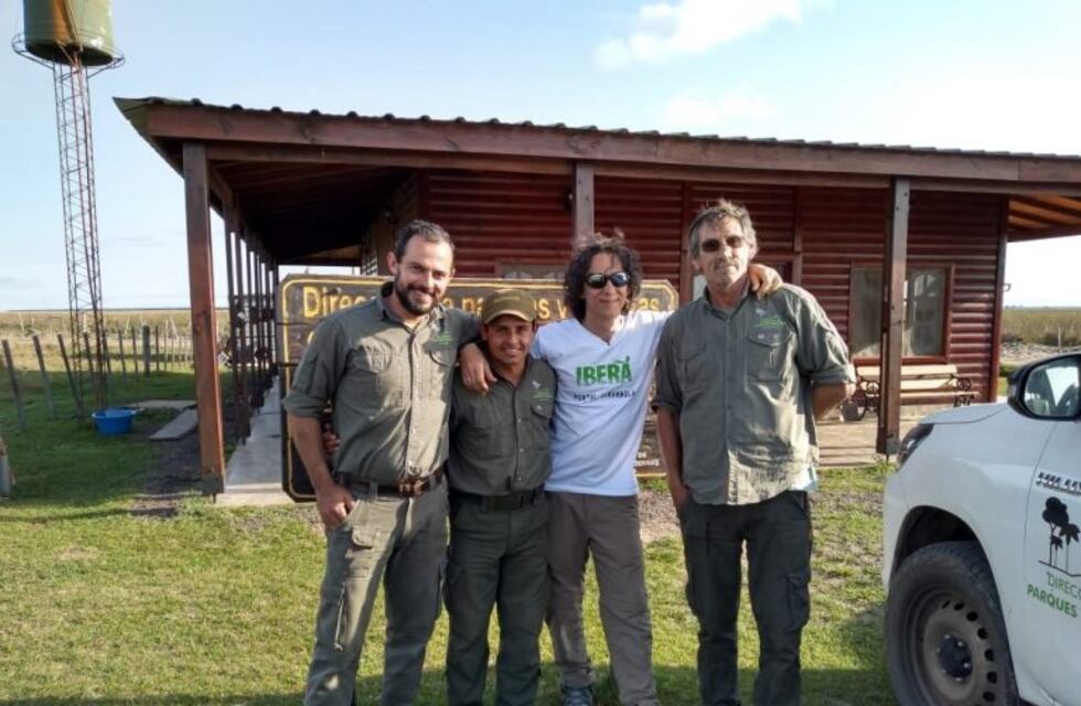 Javier Calamaro recorrió los Esteros del Iberá en Corrientes