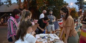 Exitosa feria de emprendedores de jóvenes en Montecarlo