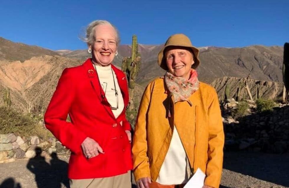 La reina Margrethe II de Dinamarca estuvo dos días en Jujuy