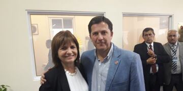 Mauricio Cravero con Patricia Bullrich