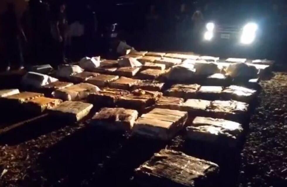 Wanda: detuvieron a una persona con 1.374 kilos de marihuana