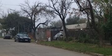 Lugar del asesinato de Mario Bongiovani, en Marini al 571