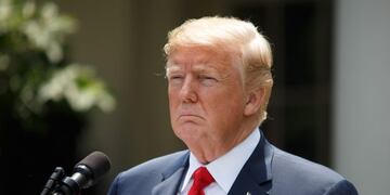 El presidente estadounidense, Donald Trump\u002E