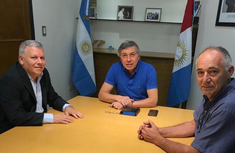 El intendente Gustavo Benedetti se reunió con el Ministro de Desarrollo Social