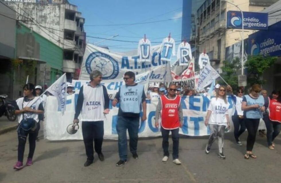 Gremios de varios puntos del país llegaron a Chaco para apoyar la lucha docente