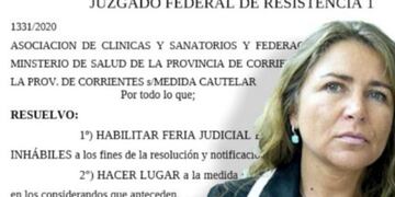 La Justicia exige al gobierno correntino permitir que los médicos \