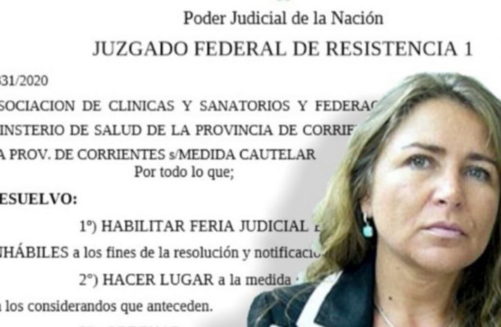 La Justicia exige al gobierno correntino permitir que los médicos "en cuarentena" trabajen en el Chaco