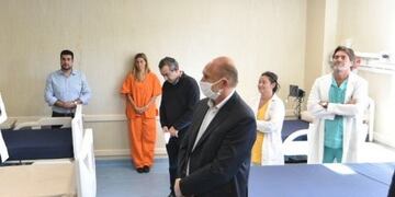 Javkin, al igual que Perotti, insistió en el uso del tapabocas\u002E (Archivo)