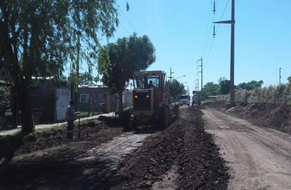 Continúan los trabajos públicos en los barrios
