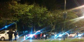 Operativo de tránsito de la Secretaría de Control y Convivencia de Rosario\u002E (@GustavoAdda)