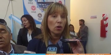Alejandra Venerando, ministra de Salud de San Juan\u002E