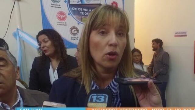 Alejandra Venerando, ministra de Salud de San Juan