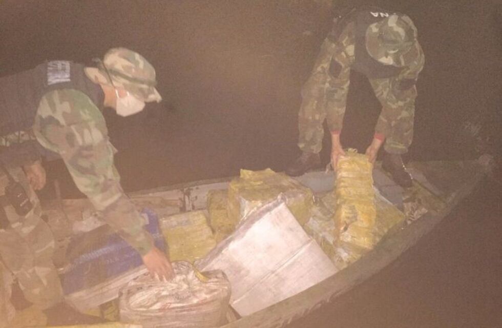 Prefectura decomisó más de 550 kilos de marihuana en Posadas