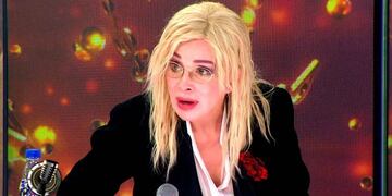 Nacha Guevara hizo un fuerte exabrupto contra Cinthia Fernández por su presentación (Captura de pantalla)
