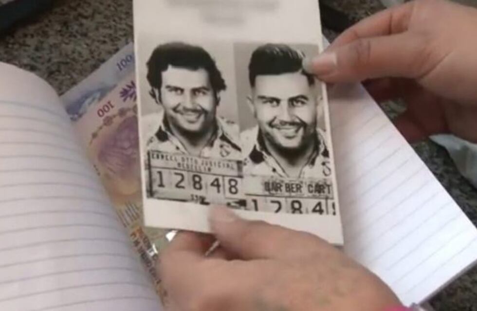 Con la imagen de Pablo Escobar, una banda vendía su "barbería" pero el verdadero negocio era la trata de personas