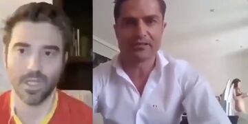 Un periodista quedó expuesto cuando su amante apareció en el medio de una transmisión en vivo