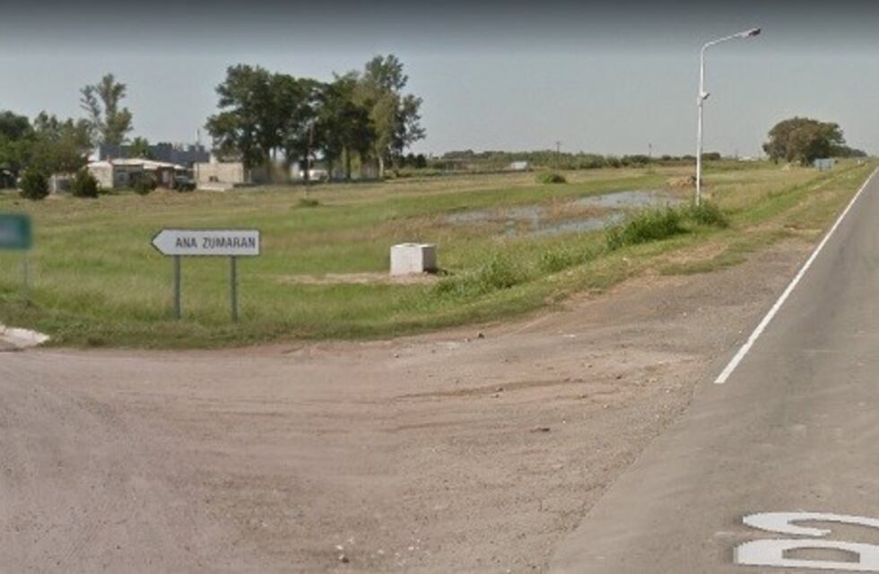 Chocó contra una tranquera y murió