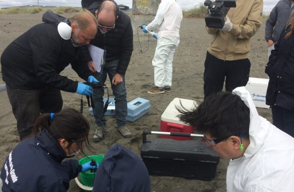 Contaminación cloacal: se inspeccionó la planta cloacal de Río Grande