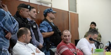 El trío afrontó en forma presencial un primer debate sobre episodios ocurridos en territorio bonaerense\u002E (Mauricio Nievas)