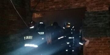Incendio en Somoza al 3100: un hombre murió calcinado\u002E (Ministerio de Seguridad)