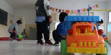 El Globito Azul de Viedma alberga a más de 100 niños (Foto: Gobierno de Río Negro)\u002E
