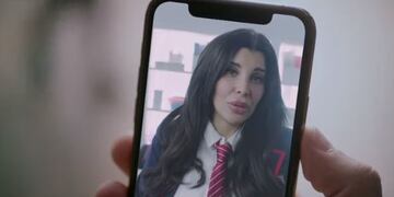 Charlotte Caniggia en Las Encinas\u002E (Foto:Netflix/Captura)