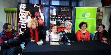 presentación de festival de titeres