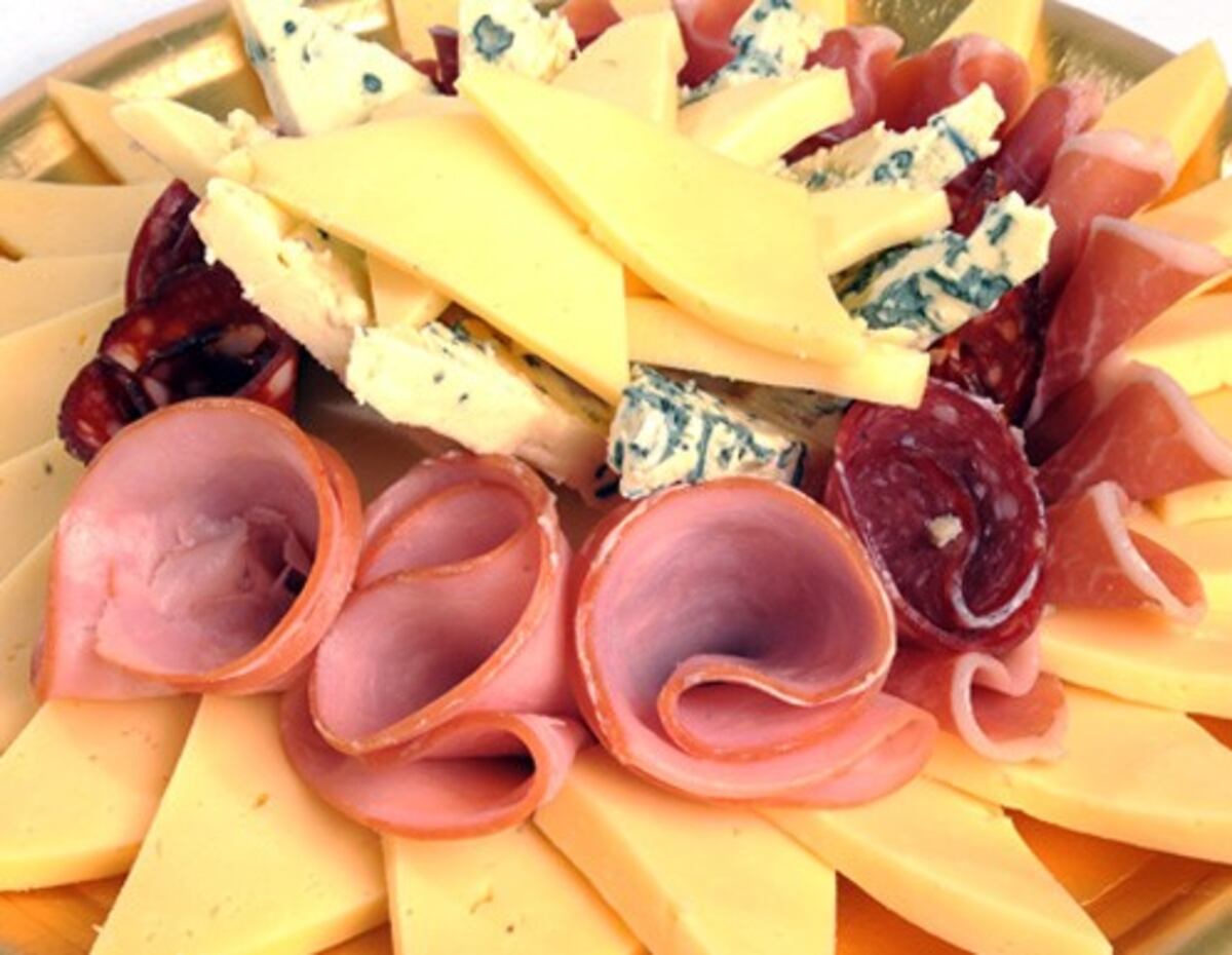 Picada jamon y queso