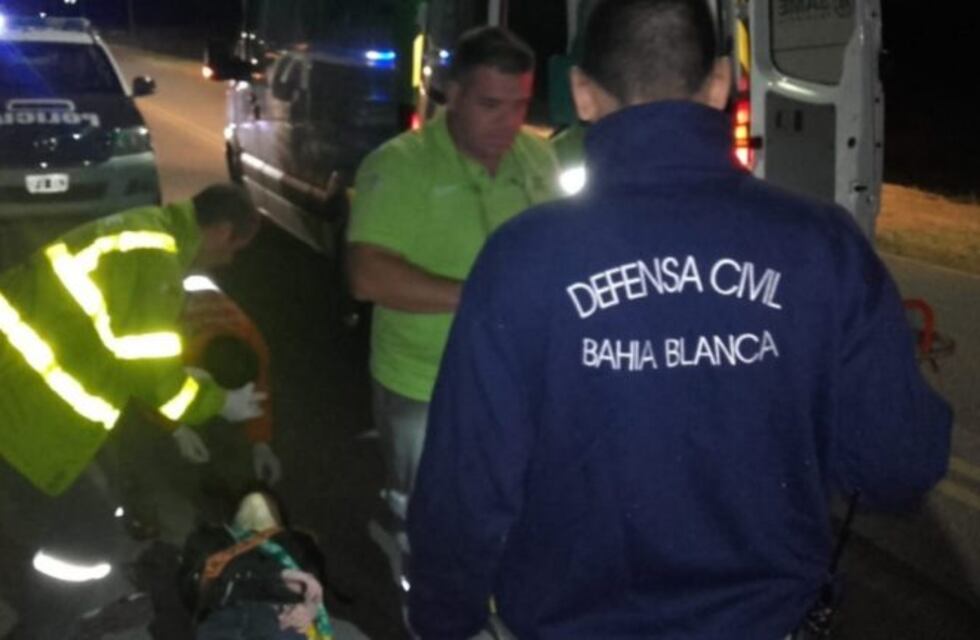 Un ciclista fue hallado tirado a un costado de la ruta 33