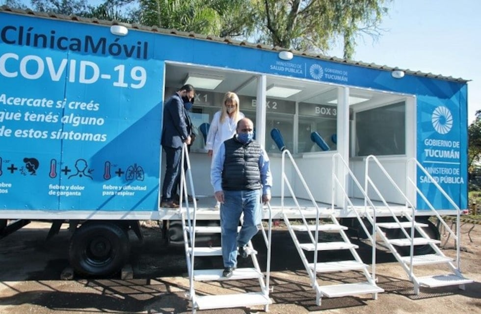 La clínica móvil Covid-19 esta lista para recorrer toda la provincia