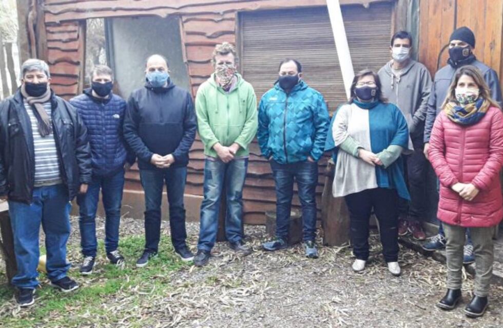 Concejales y dirigentes de Todos, encabezados por Pablo Garate, visitaron Reta