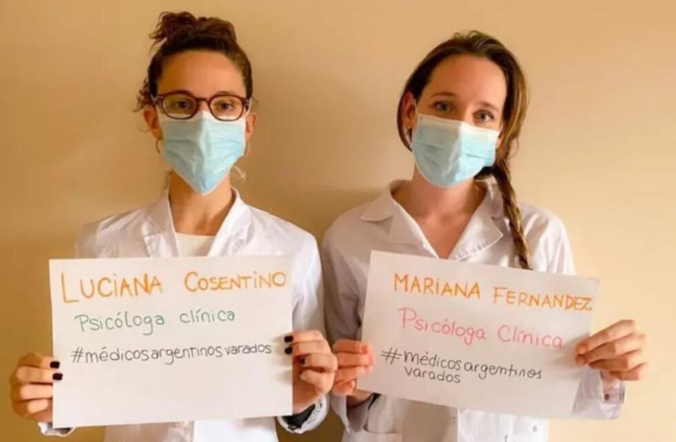 Coronavirus: médicos argentinos varados en España piden volver para ayudar en el país