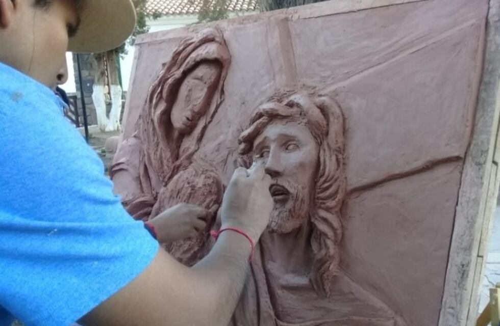 Magníficas obras de arte sacro produjeron ceramistas en Humahuaca