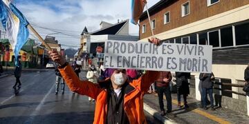 Marcha 28s en Ushuaia\u002E