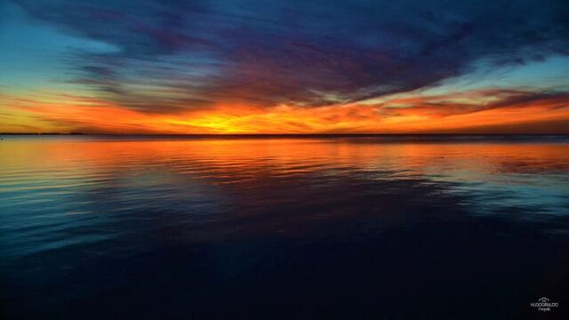 Atardecer en Miramar de Ansenuza - PH Hugo Giraudo